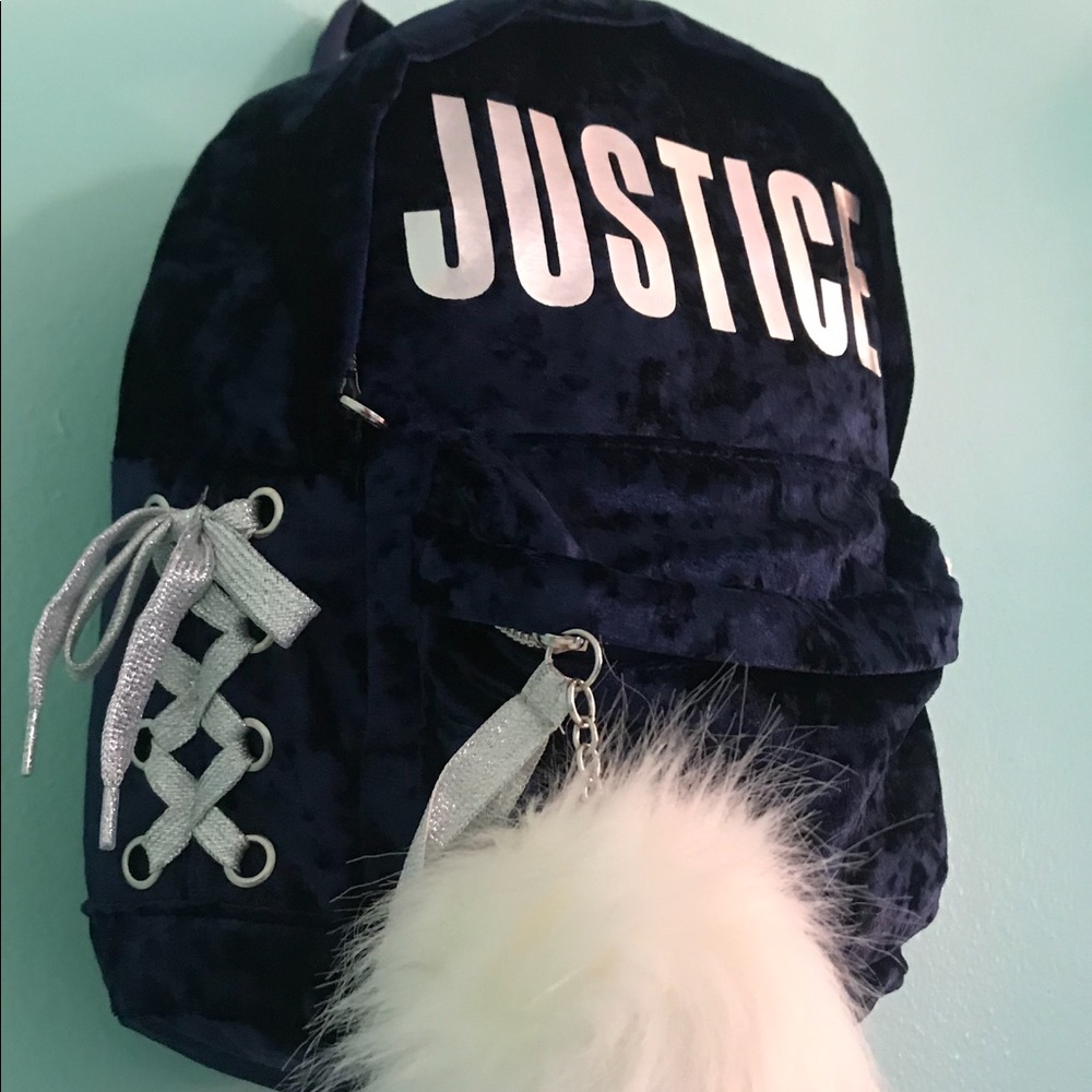 Blue JUSTICE Backpack